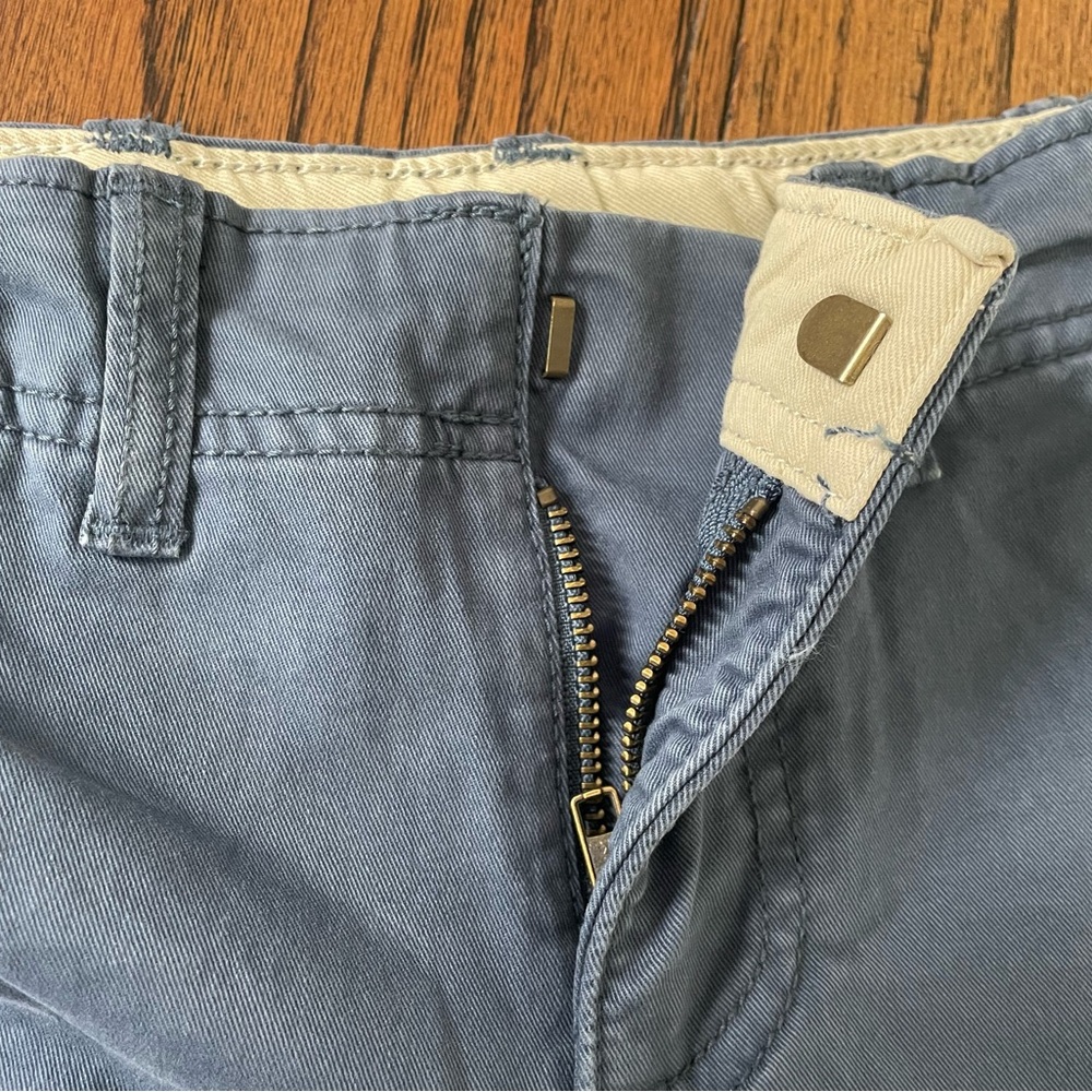 Boys GAP Blue Cargo Shorts with Cotton Blend - Picture 3 of 5